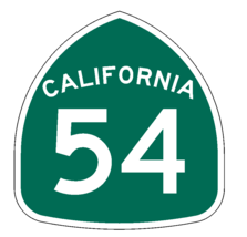 California State Route 54 Sticker Decal R1007 Highway Sign Road Sign  - $1.45+