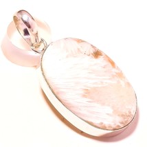 Scolecite Gemstone Handmade Black Friday Gift Pendant Jewelry 2" SA 3997 - £3.18 GBP