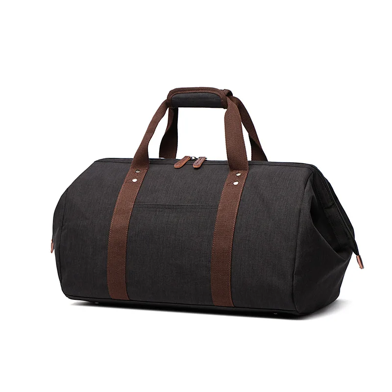 Canvas Men Travel Bags Carry on Luggage Bag Men Duffel Bags Travel Tote Large We - £43.06 GBP