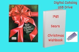 1981 Sears Christmas Wishbook Catalog Toys &amp; More Great Memories &amp; Reference - $18.95