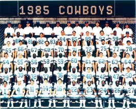 1985 Dallas Cowboys 8X10 Team Photo Nfl Football Picture - £3.97 GBP