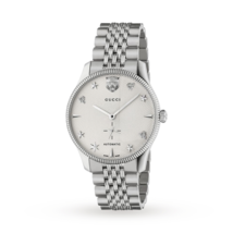 Gucci YA126354 White Dial Stainless Steel Strap Watch for Men - $1,896.99