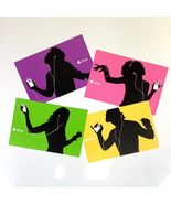 Lot of 4 ORIGINAL Authentic Apple Computer iPod Advertising Postcards Vi... - $317.04 MXN