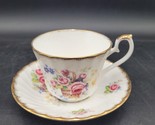 Vintage Royal Sutherland Tea Cup &amp; Saucer Bone China Staffordshire Engla... - £9.38 GBP