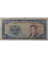 Banco Central de Chile Cien Escudos Note - €3,39 EUR Banco Central de Chile Cien Escudos Note - €3,39 EUR