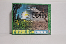 Bible Verse Jigsaw Puzzle 1000 pcs Deuteronomy 30:19 Choose Life 19x26 Sealed - £10.44 GBP
