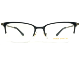 Tory Burch Eyeglasses Frames TY 1068 3299 Black Gold Cat Eye Square 51-1... - £59.48 GBP