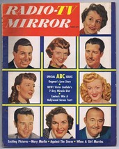 ORIGINAL Vintage February 1952 Radio TV Mirror Magazine ABC Issue Dagmar - $19.79