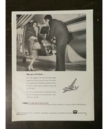 Vintage 1961 Aero Commander 500A 500B 560F 680F Airplane Full Page Origi... - £5.22 GBP