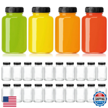 KEYWING 24 Pack 4oz Juice Shot Bottles with Caps Small Glass Jars for Gi... - $52.96