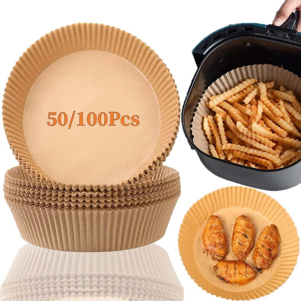 Primary image for AirFryer Disposable Liners for Baking Roasting and Microwave Cooking
