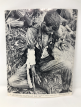 4 Large Vintage Vietnam War Documentary Photos 1960&#39;s Black/White 14x11 Glossy - £35.23 GBP