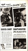 Kodak camera print ad 1937 orig vintage retro art decor Jiffy V.P A4 - £19.24 GBP