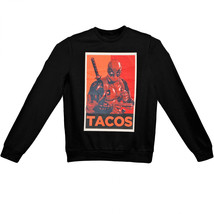 Deadpool Taco Campaign Sweatshirt Black - £12.57 GBP