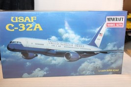 1/144 Scale Minicraft, USAF C-32A Jet Airplane Model Kit #14451 BN Sealed Box - $90.00