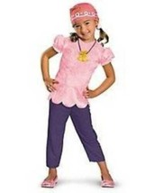 Girls Jake Neverland Pirate Izzy Toddler 4 Pc Halloween Costume-size 3T/4T - $17.82
