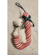 Boyd&#39;s Bears plush ornament snowman candy cane Christmas New 6 inch &quot;too... - $24.65