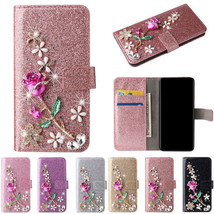 For Huawei P20 P30 P40Pro Mate 20 Pro Glitter Magnetic Leather Wallet Flip Cover - £41.76 GBP