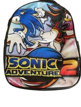Sonic Hedgehog 2 Graphic 3D Graphic Backpack Sonic &amp; Shadow NEW - £21.21 GBP