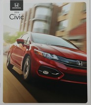 Honda Civic 2014 Sedan Coupe Original Car Sales Brochure Catalog All Models - $7.99