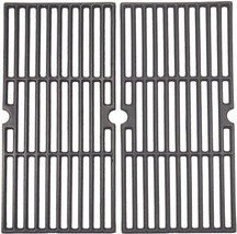 Matte Cast Iron Cooking Grates 2-Pack Replacement for Charbroil Thermos ... - $61.28