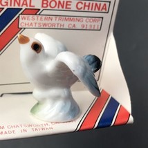 1980s Westrim Seagull Bird Original Bone China Figurine New NOS 1&quot; Tall - £7.45 GBP