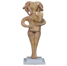 Astarte Ishtar Aphrodite Goddess Female Terracotta Clay Figurine Museum Copy - £73.49 GBP