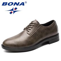 BONA New Arrival Classics Style Men Formal Shoes Microfiber Men Dress Shoes Lace - £56.58 GBP