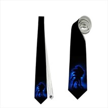 Necktie Sonic Tails Knuckles Silver Hedgehog Rouge Amy Shade Jet Tie Cos... - £19.98 GBP