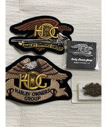Harley Owners Group Embroidered Patch Set - Perfect for Motorcycle Enthu... - $41.40 CAD
