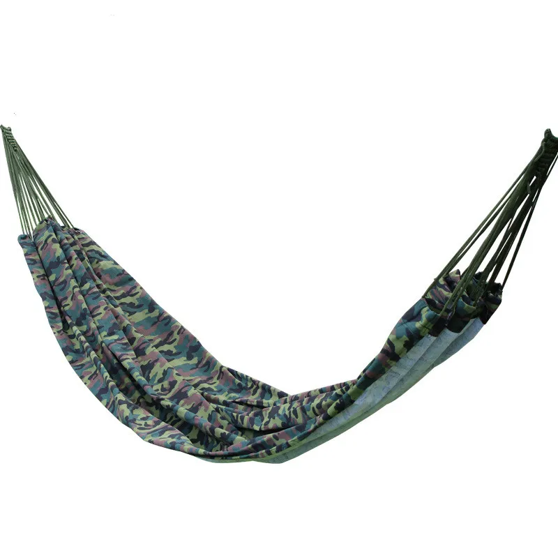 tactics Camouflage double canvas hammock couple  outdoor swing Portable Travel - £42.56 GBP