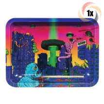 1x Tray Ooze Large Metal Durable Smoking Rolling Tray | After Hours Design - £15.67 GBP