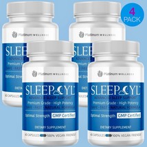 4 Pack- Sleepsyl- All Natural Sleep Aid - Promotes Calming and Relaxation - $113.85