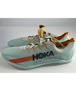 Hoka One One U Cielo X MD Track Shoes In Blue/Orange 1123151/BGRYL US 14... - $150.44 CAD