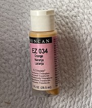 Duncan Ez 034 Orange Ceramic Glaze E-Z Strokes 1oz - $2.00