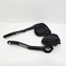 Profile Design Clip-On Aero Bars Triathlon TT Bicycle Aerobars w/ Arm Pads - $44.99
