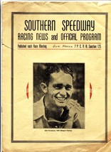 Southern Speedway Auto Racing Program 3/7/1937-Rajo Jack-Spider Webb - £170.14 GBP