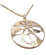 Rare! Bvlgari Bulgari Intarsio 18k Rose Gold Diamond Mother of Pearl Nec... - $12,500.00