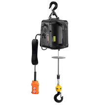 VEVOR 3-in-1 Electric Hoist Winch, 1100lbs 1500W Portable Power Winch, 110V - $116.90