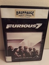 Furious 7 (DVD, 2015) Ex-Library Dwayne &quot;The Rock&quot; Johnson - $5.99