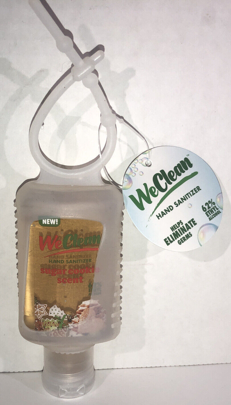 Sugar Cookie Scent Hand Sanitizer By WeClean-1-2.03oz Blt W Purse/Bag At... - $6.81