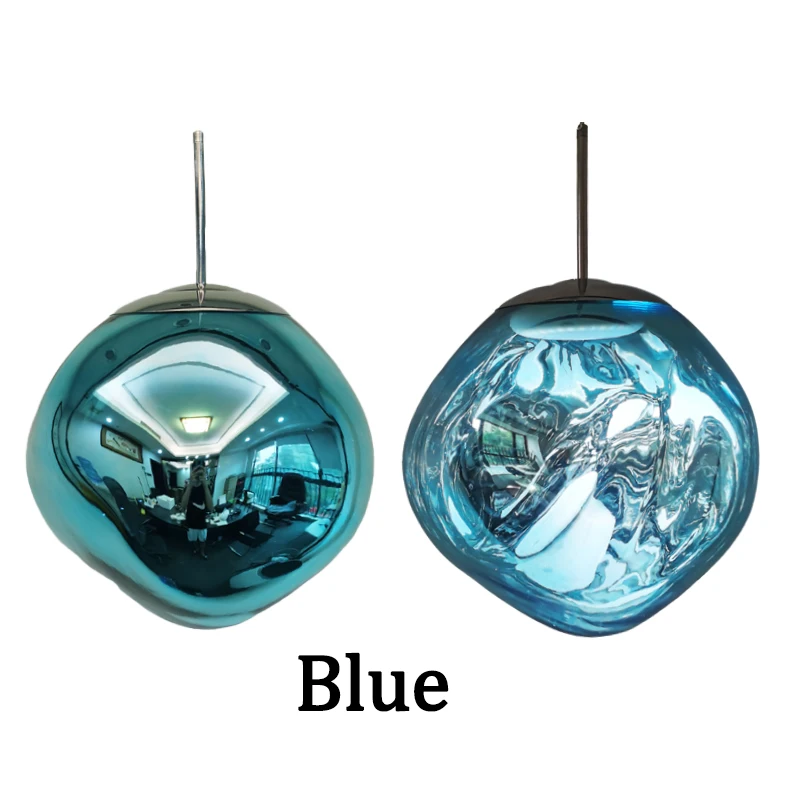 Glass pendant light modern led chandeliers for living room pvc lustre home decor indoor thumb200