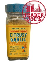  Trader Joe's Cuban Style Citrusy Garlic Seasoning Blend 2.25 Oz  - $9.05