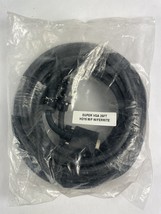 25 Ft Super VGA SVGA HD15 Video Extension Cable Cord 28 AWG TV PC MAC Mo... - $19.99