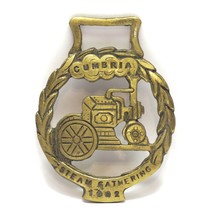 Cumbria Steam Gathering 82 Harness Medallions Horse Ornament Solid Brass... - $24.72