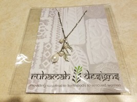 Regal Pearl Necklace Hand Made By Survivors In India Benefits Freedom Firm - £12.58 GBP