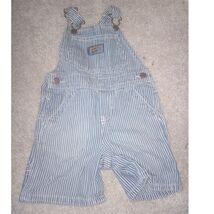 Oshkosh Pinstripe Overalls 12Months Infant - $7.56