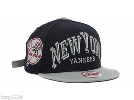 New York NY Yankees New Era 9Fifty MLB Baseball Mark Strapback Cap Hat - £17.85 GBP