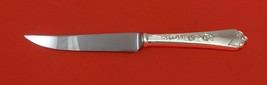 Sterling Rose by Wallace Sterling Silver Steak Knife Serrated HHWS Custom 8 1/2" - £61.52 GBP
