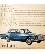 1960 Chrysler Valiant Advertisement Automobilia Torsion Aire 101 Horse D... - $29.99